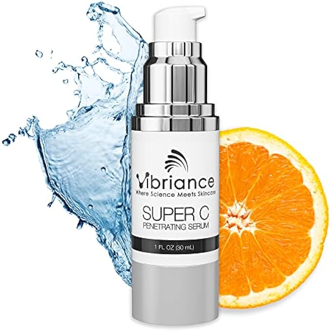 Vibriance SUPER C SERUM FOR MATURE SKIN, MADE IN USA, ALL-IN-ONE FORMULA HYDRATES, FIRMS, LIFTS, SMOOTHS, TARGETS AGE SPOTS, WRINKLES, VITAMIN C SERUM; 1 FL OZ - Image 1